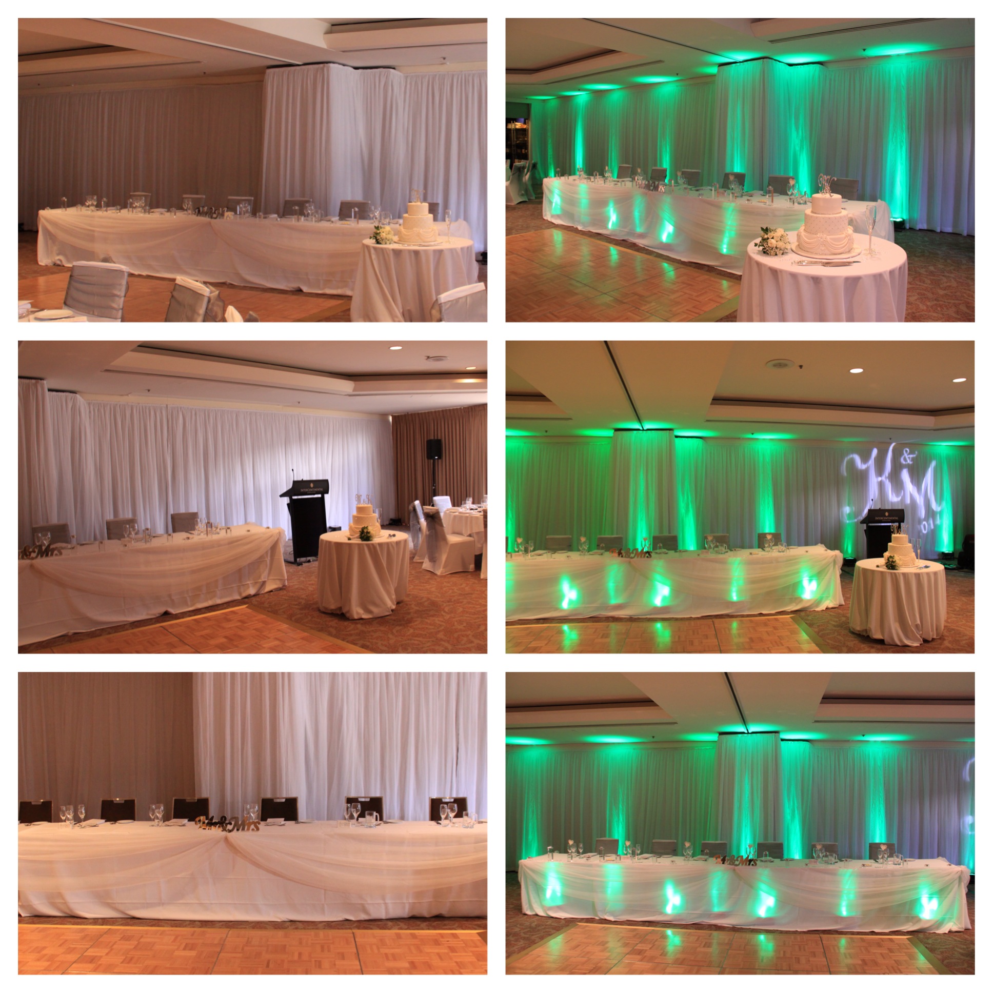 Adelaide Lighting Uplighting Wedding