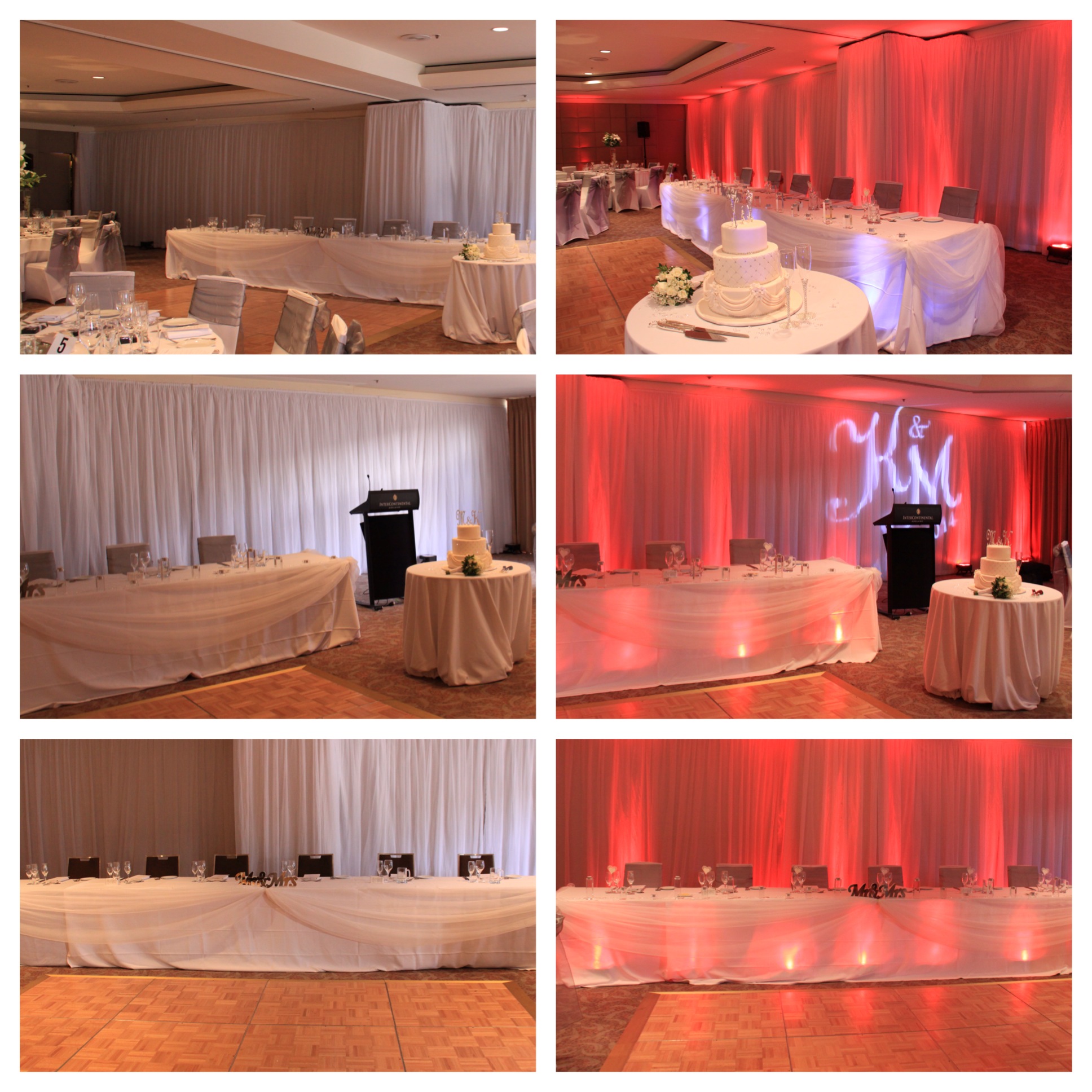 Adelaide Lighting Uplighting Wedding